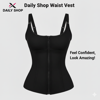 THE TRIM VEST EliteFit Waist Trainer: Premium Shaping & Posture-Enhancing Body Sculptor
